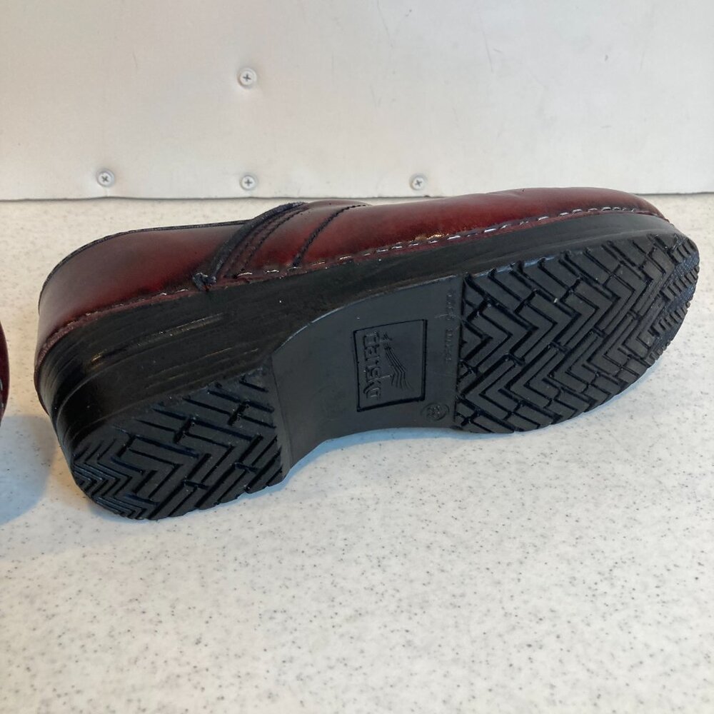 DANSKO WOMENS SLIP ON LEATHER CLOGS SIZE EU 39  US 8.5-9 - Picture 7 of 10